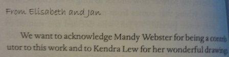 Mandy Webster - Rocks to Riches acknowledgement Mandy Webster - Rocks to Riches acknowledgement