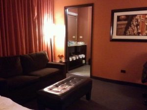 My room at the Hampton Majestic My room at the Hampton Majestic
