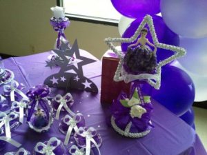 Quinceanera Favors Purple Quinceanera Favors and table decor