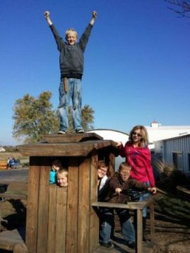 We weren't afraid to fall when we were kids