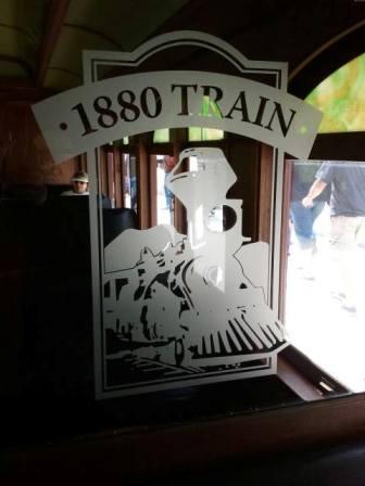 We rode the 1880 Train from Hill City to Keystone.
