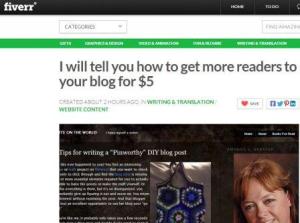 I will tell you how to drive readers to your blog for just $5.