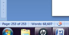 word count work in progress