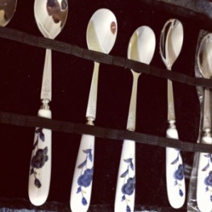 fancy harlequin romance teaspoons