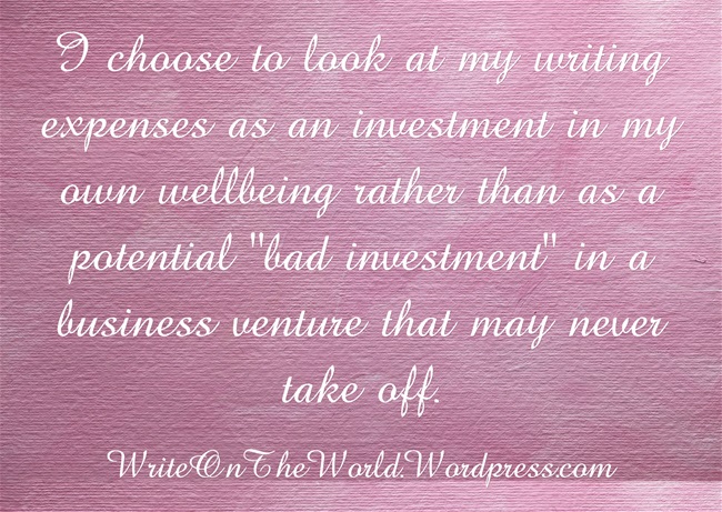 writing investment in wellbeing