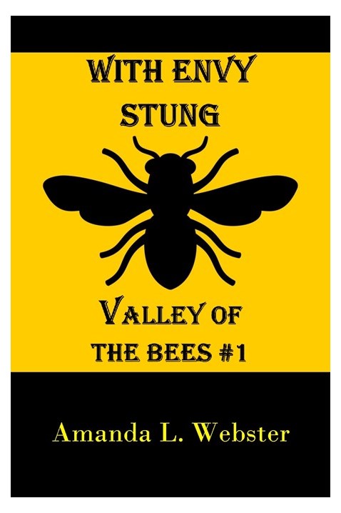 With Envy Stung cover with white border