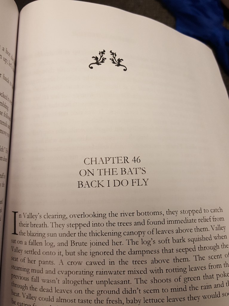 chapter heading format sample